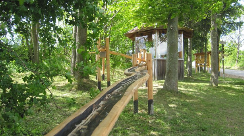 Kugelbahn am Naturlehrpfad