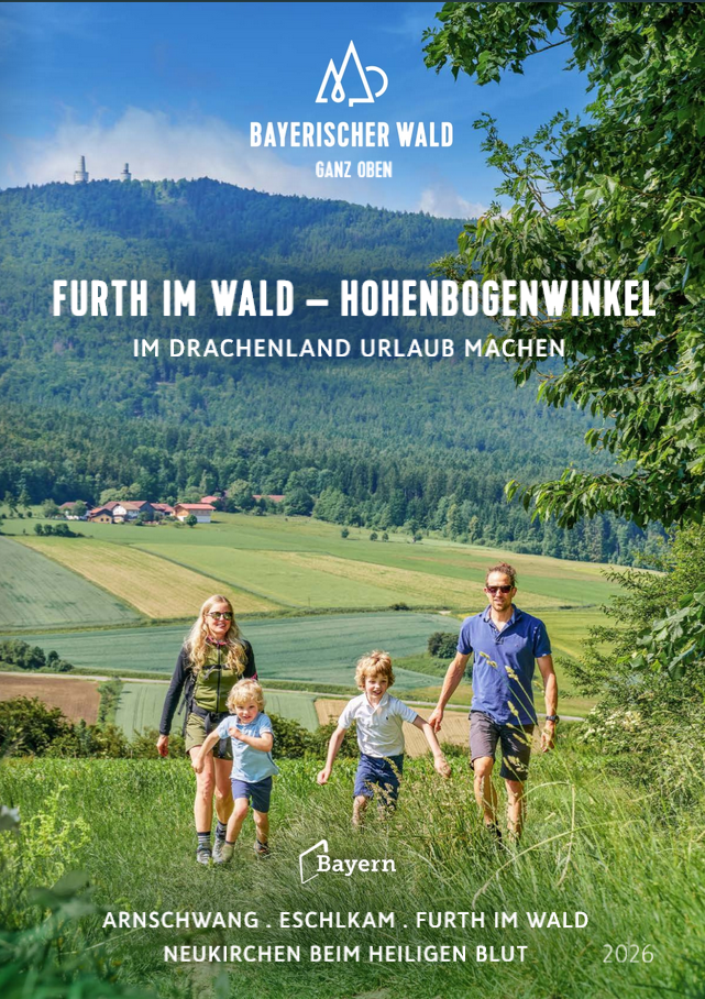 Der Urlaubskatalog mit dem Titel "Bayerischer Wald Im Drachenland Urlaub machen" zum online ansehen klicken