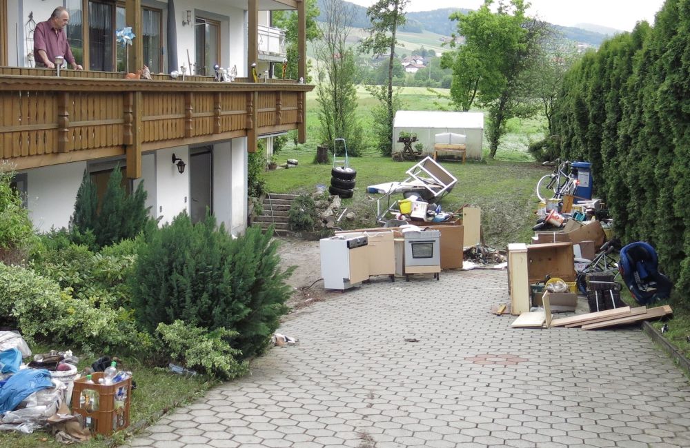 Unwetterschaden im Mai 2013